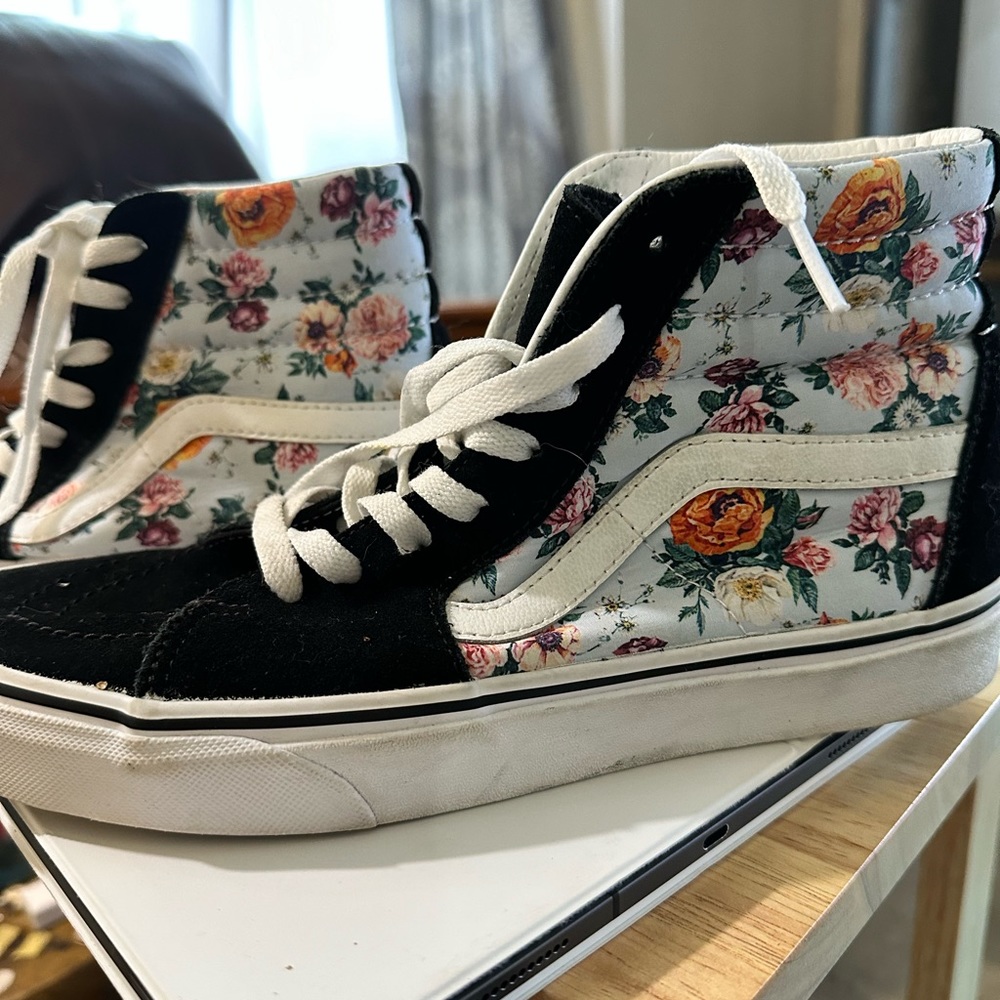 Vans Off The Wall High Tops -  Garden